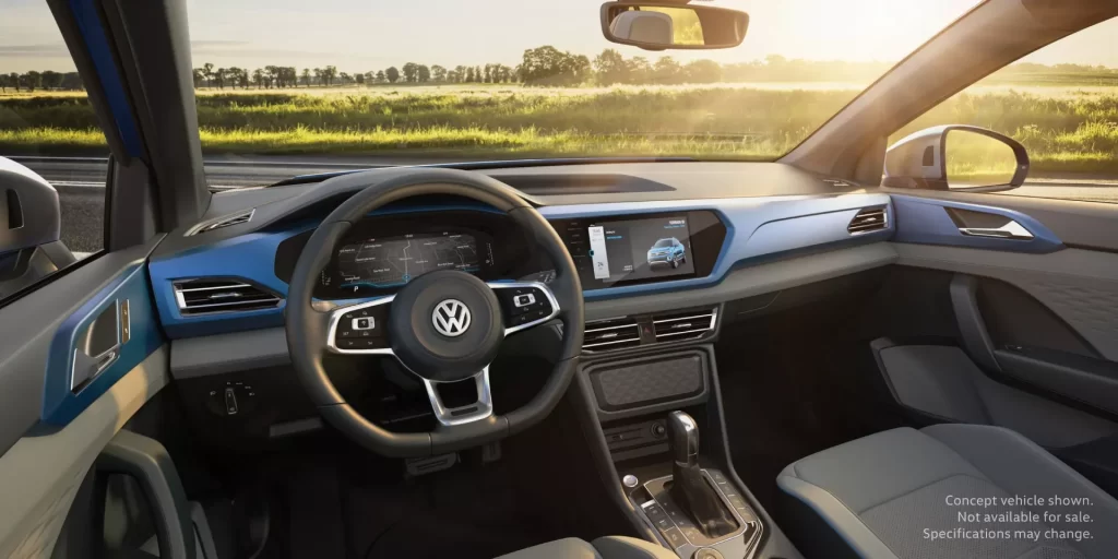 Volkswagen Interior Car Photography