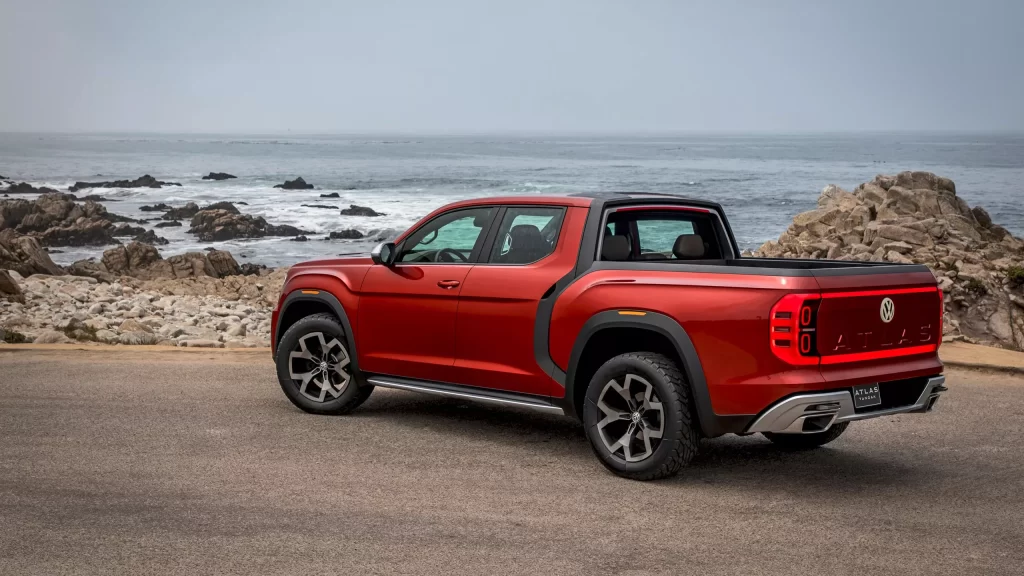Volkswagen VW Atlas Tanoak Concept Car Photography