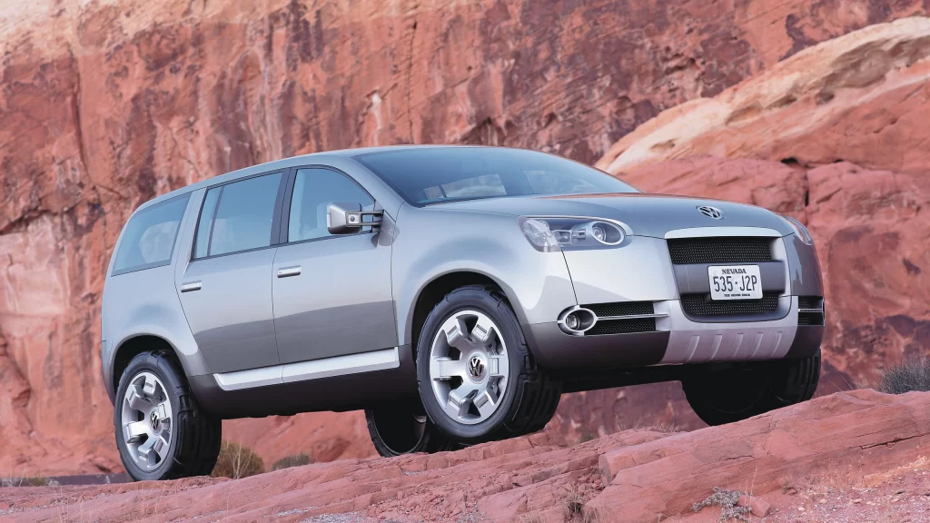 Volkswagen SUV Side Profile Car Photography