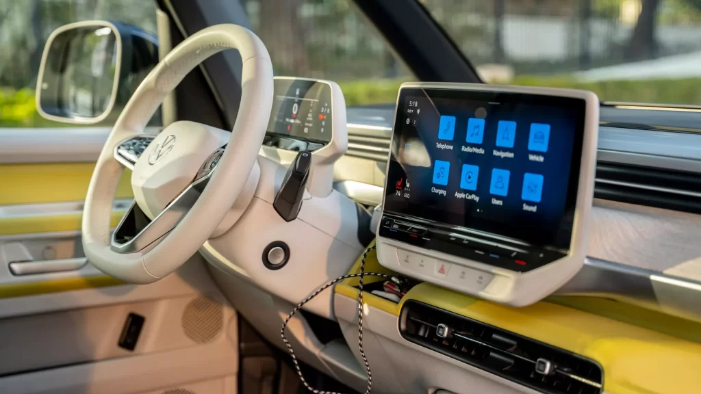 Volkswagen VW ID. Buzz Interior Car Photography
