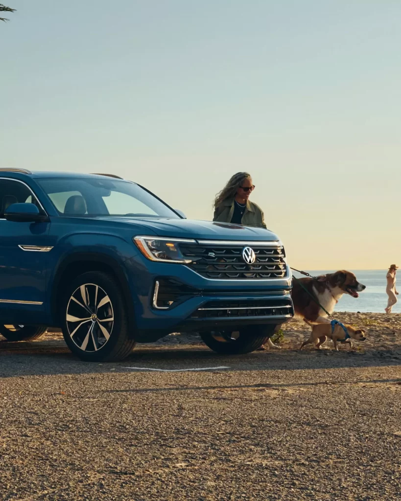 Volkswagen VW Atlas Cross Sport Car Photography