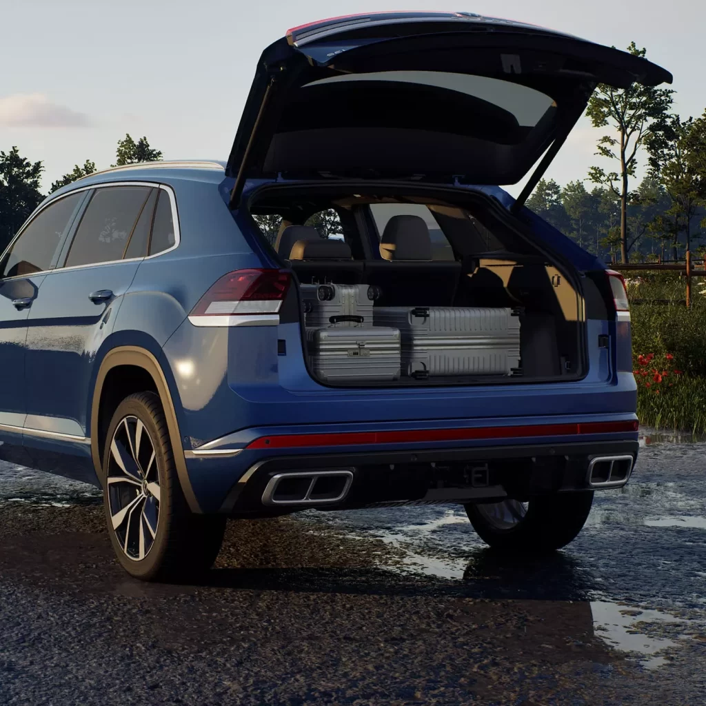 Volkswagen VW Atlas Cross Sport Car Photography
