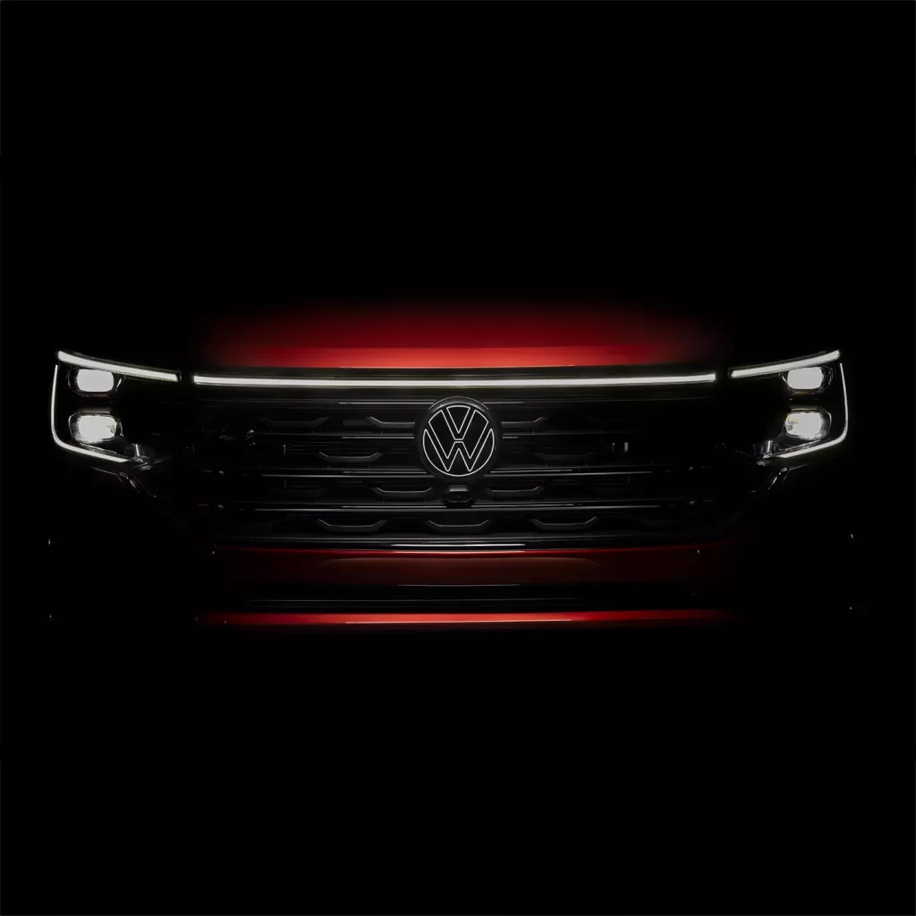 Volkswagen VW Atlas Lighting Car Photography