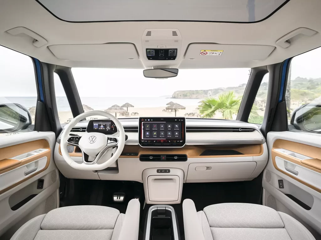 Volkswagen VW ID. Buzz Interior Car Photography