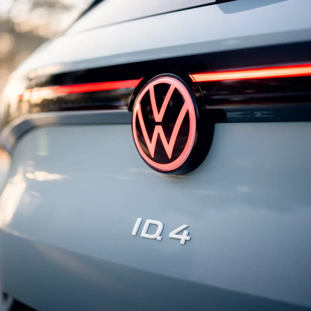 Volkswagen VW ID.4 Lighting Car Photography