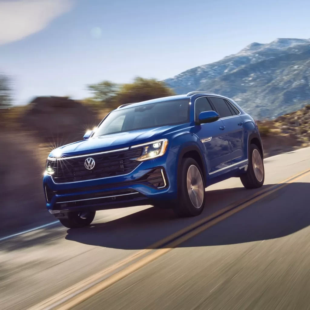 Volkswagen VW Atlas Cross Sport Car Photography
