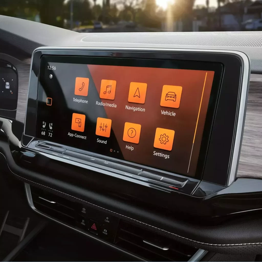 Volkswagen VW Atlas Interior Car Photography