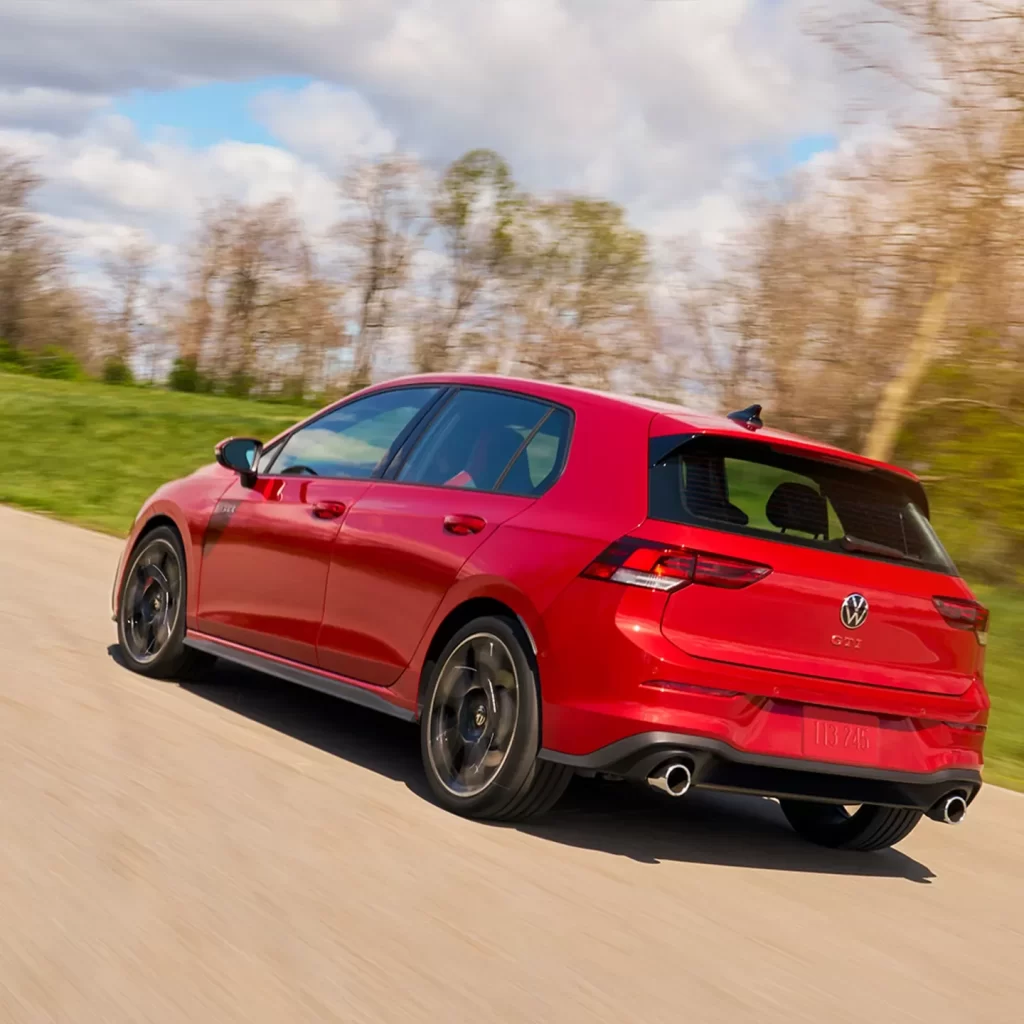Volkswagen VW Golf GTI Driving Scene Car Photography