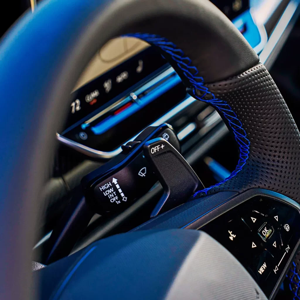 Volkswagen VW Golf R Interior Car Photography