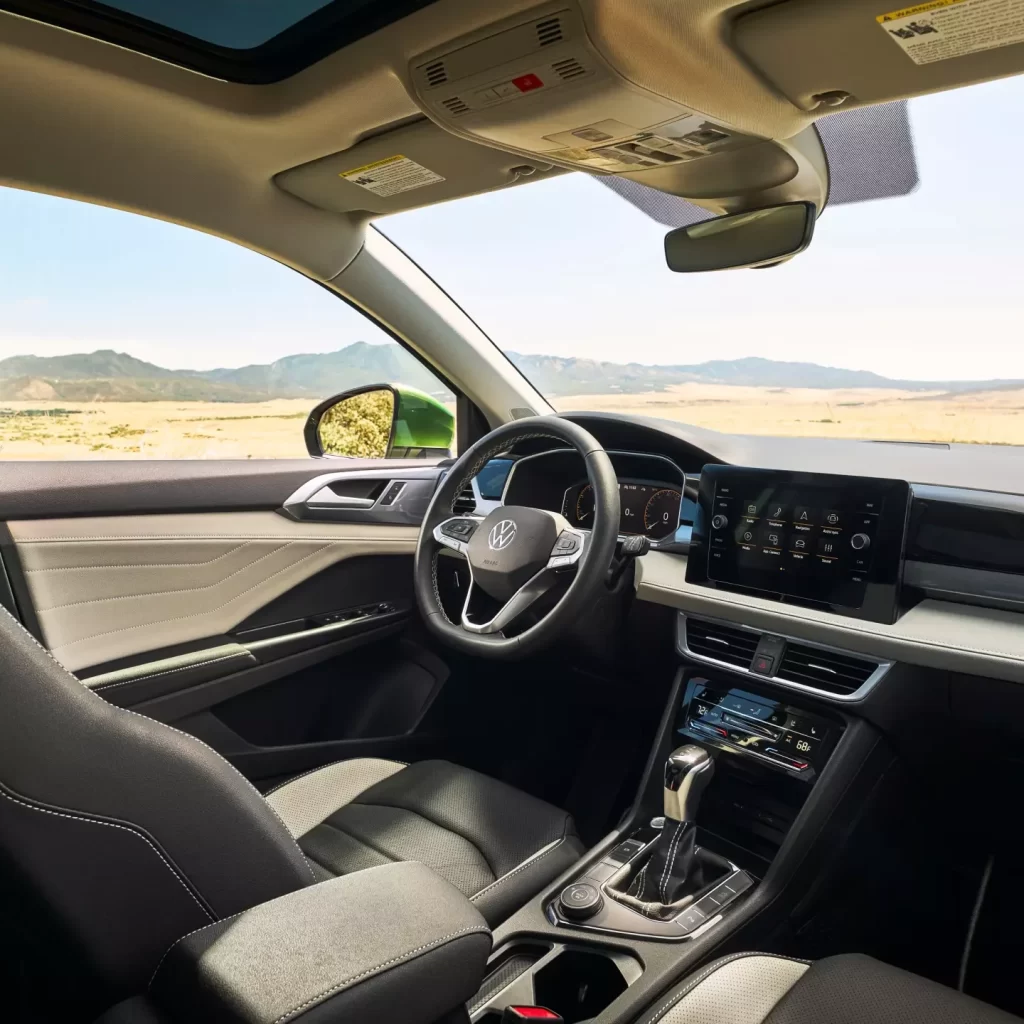 Volkswagen VW Taos Interior Car Photography