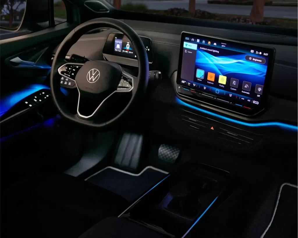 Volkswagen Interior Car Photography