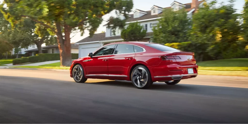 Volkswagen Sedan Side Profile Car Photography