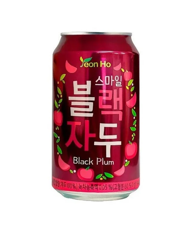 Yeonho Black Plum Drink Packaging