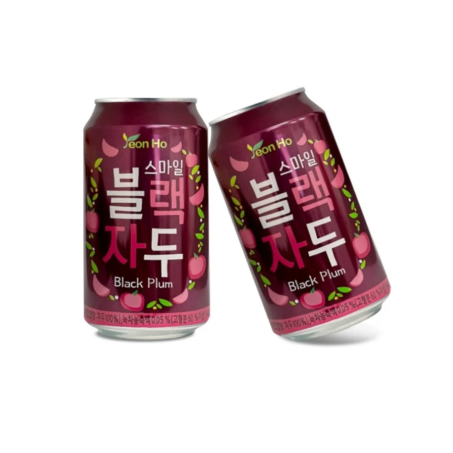 Yeonho Black Plum Drink Packaging