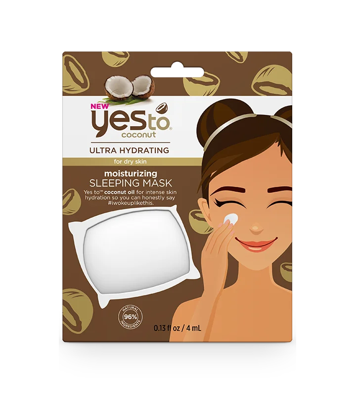 Yes To Yes To Coconut Ultra Hydrating Moisturizing Sleeping Mask Packaging