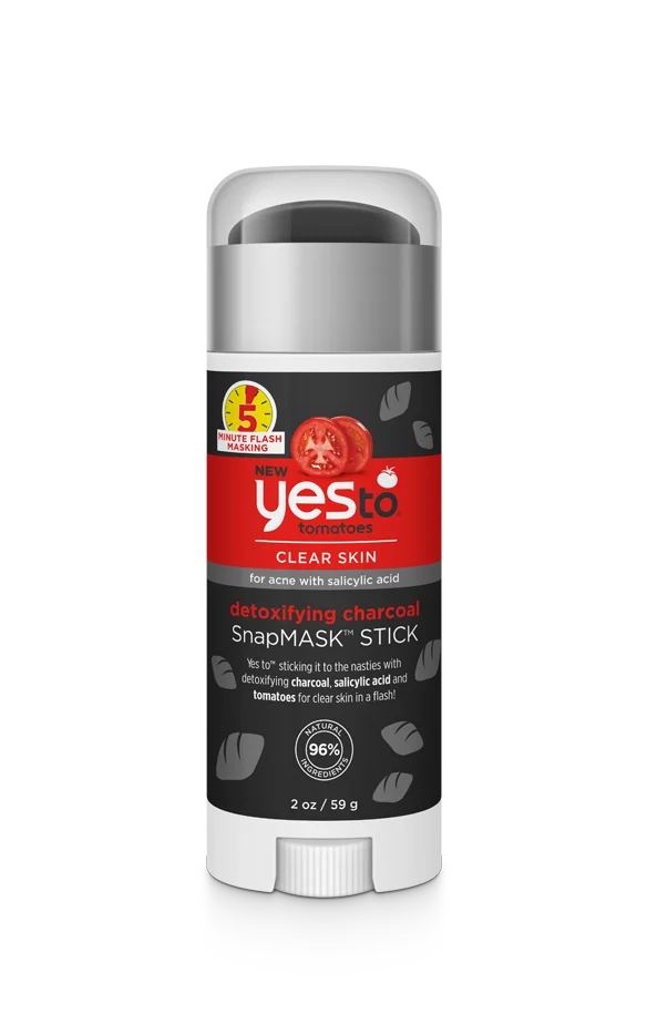 Yes To Yes To Tomatoes Clear Skin Detoxifying Charcoal SnapMASK Stick Packaging