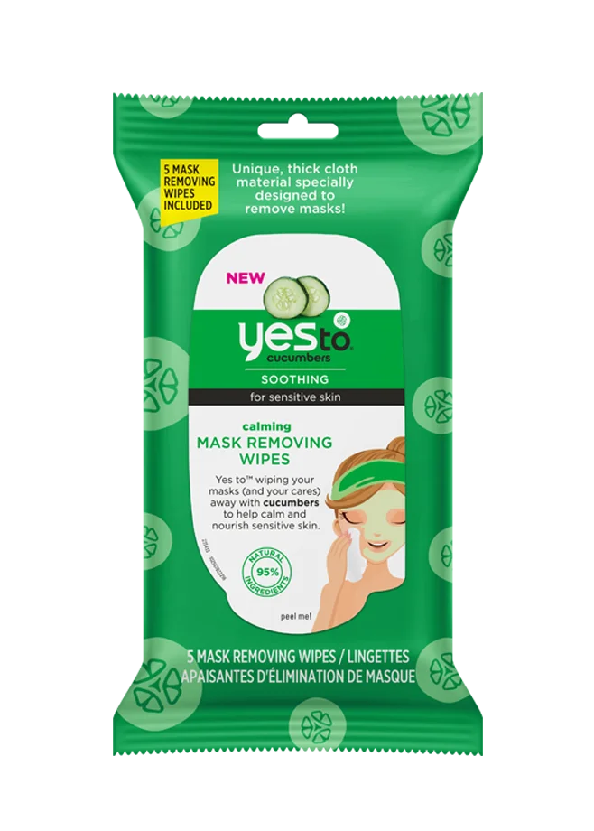 Yes To Yes To Cucumbers Soothing Mask Removing Wipes Packaging