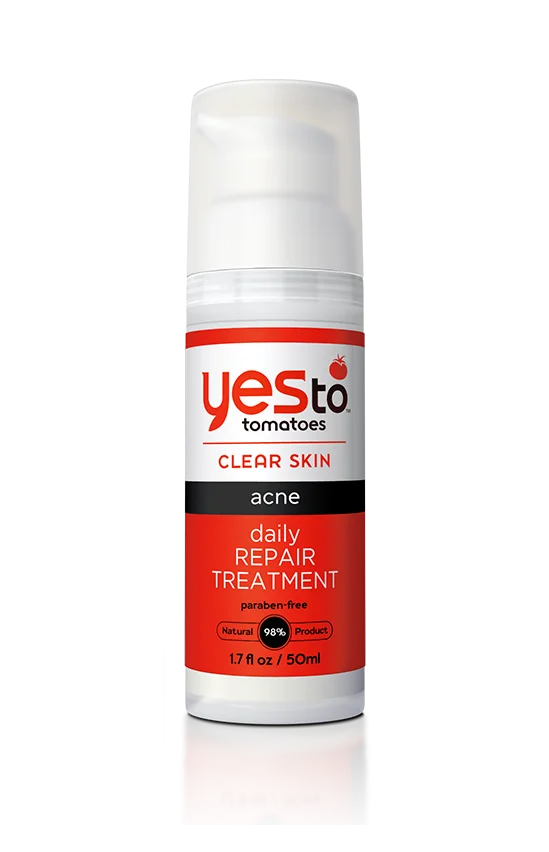 Yes To Yes To Tomatoes Clear Skin Acne Daily Repair Treatment Packaging