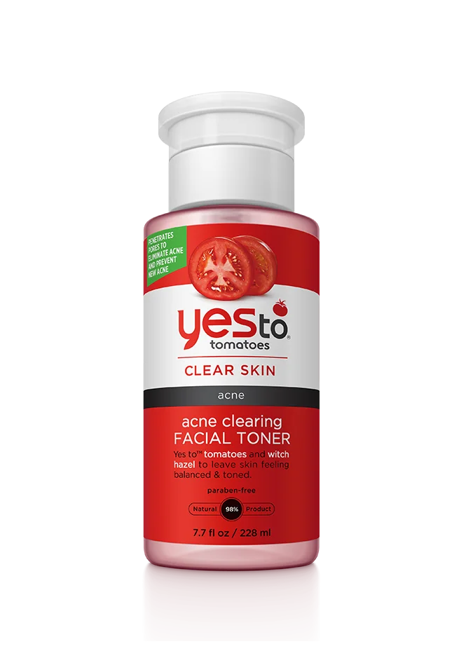 Yes To acne clearing FACIAL TONER Packaging