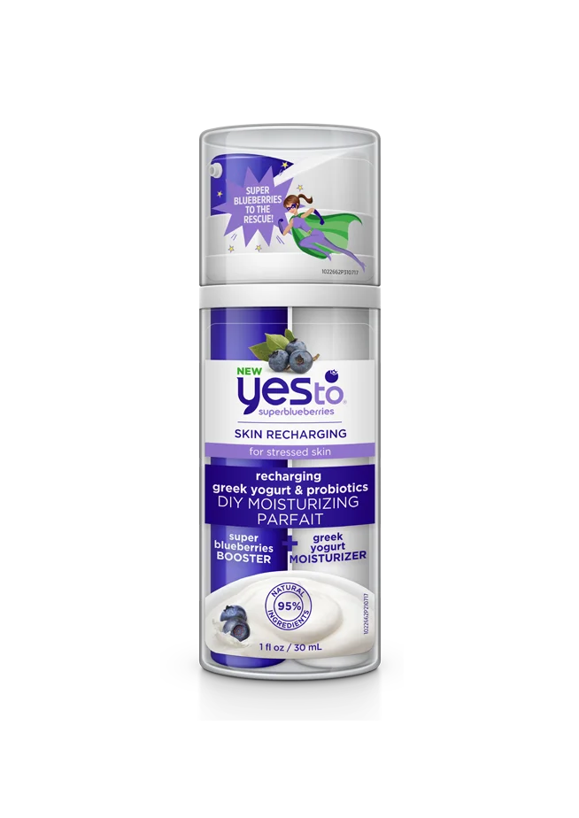 Yes To Yes To Super Blueberries Skin Recharging Packaging