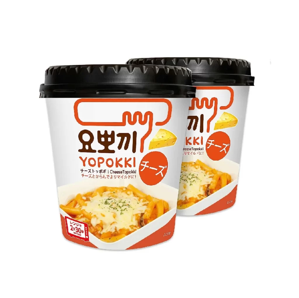 Yopokki Cheese Topokki Packaging