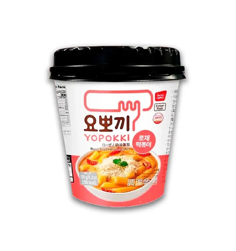 Yopokki Rose Topokki Packaging