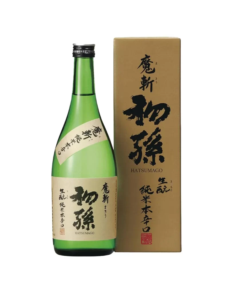 Hatsumago Honkarakuchi Junmai Makiri 720ml Packaging
