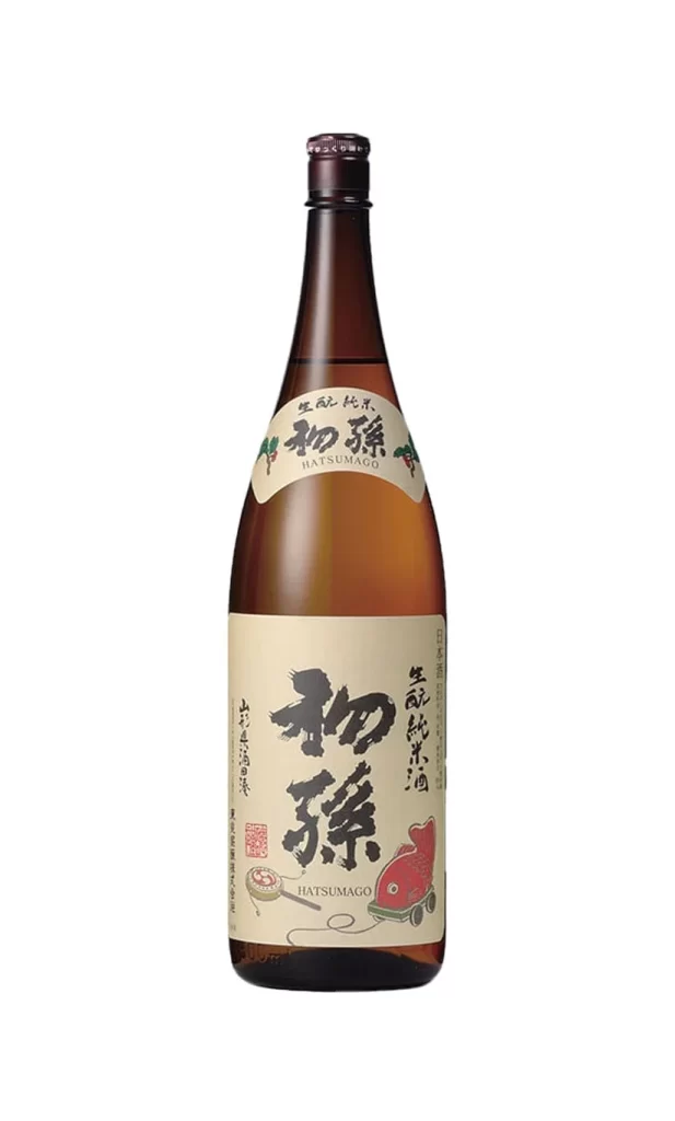 Hatsumago Kimoto Junmai 1.8L Packaging