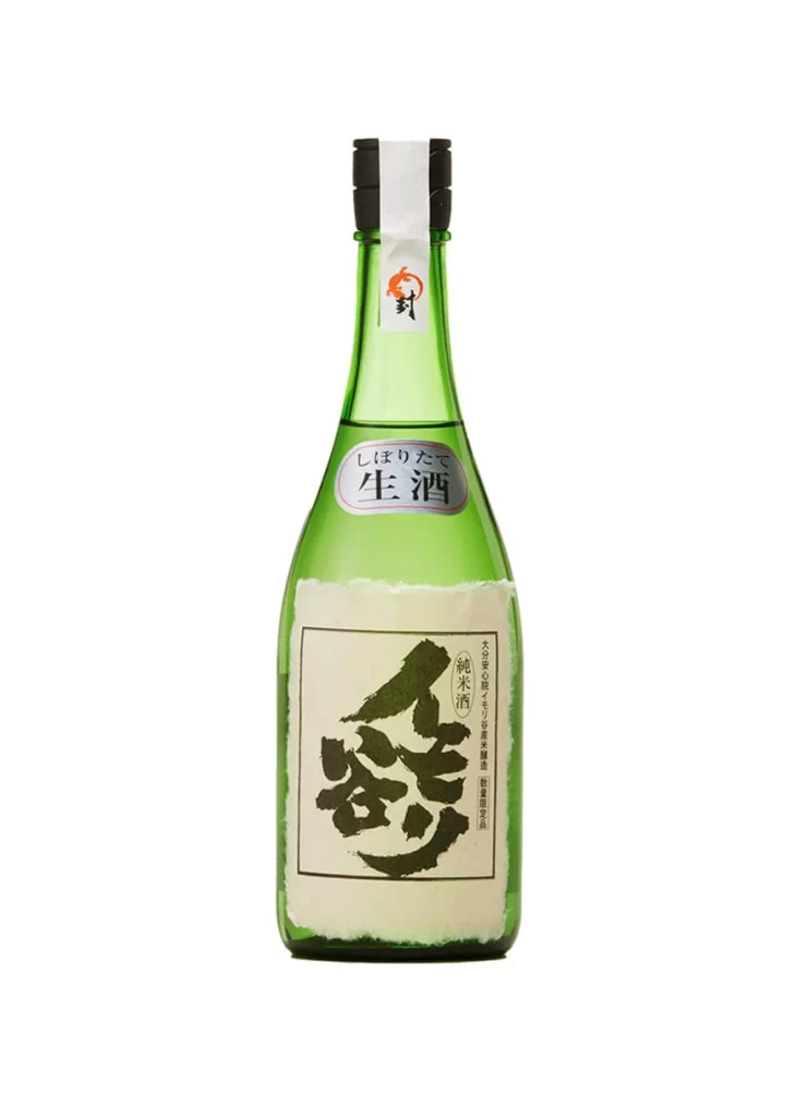 Imori Valley Junmai Namagenshu 720ml Packaging