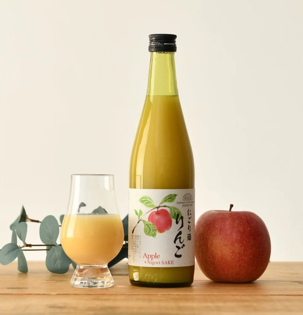 Junzo Selection Cloudy Apple Sake 500ml Packaging