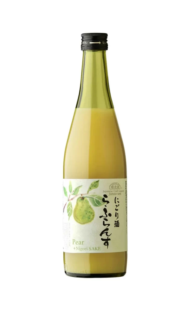 Junzo Selection Cloudy Pear Sake 500ml Packaging