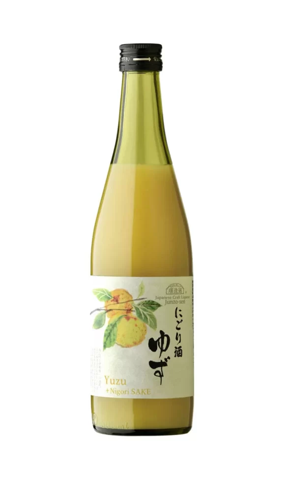 Junzo Selection Cloudy Yuzu Sake 500ml Packaging