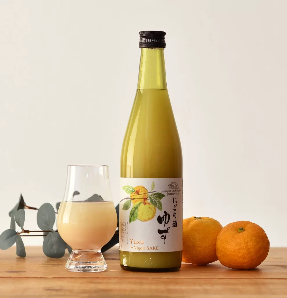 Junzo Selection Cloudy Yuzu Sake 500ml Packaging