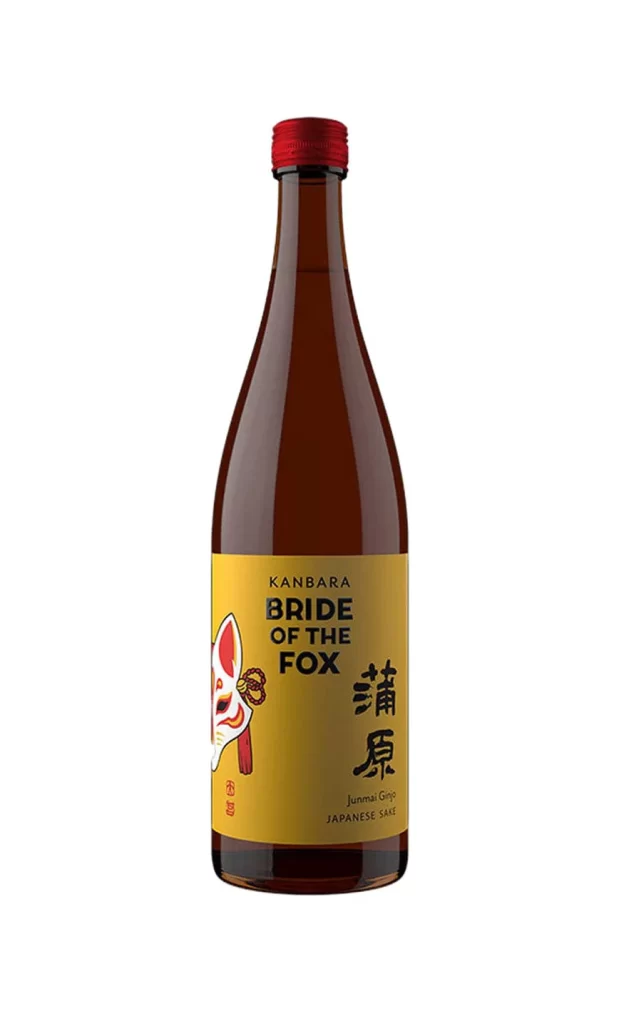 Kaetsu Kanbara Junmai Ginjo Bride of the Fox 720ml Packaging
