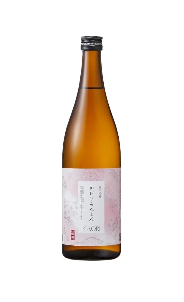 Kaori RANMAN Junmai Ginjo 720ml Packaging