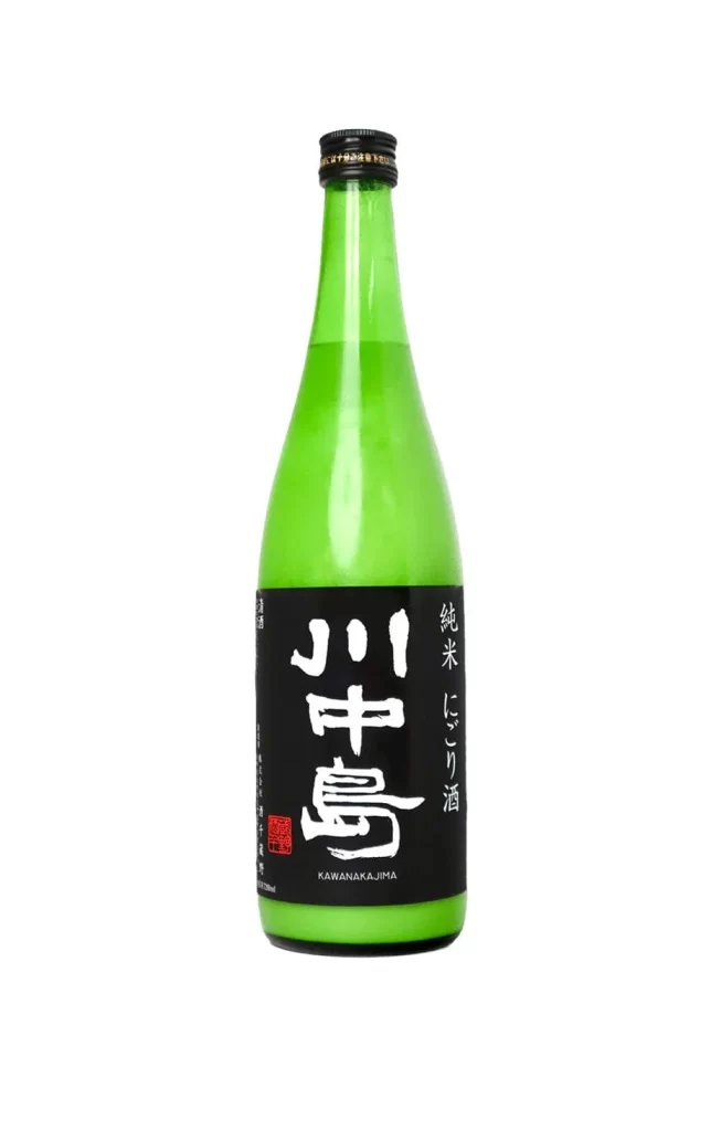 Kawanakajima Junmai Nigori Cloudy Sake 720ml Packaging