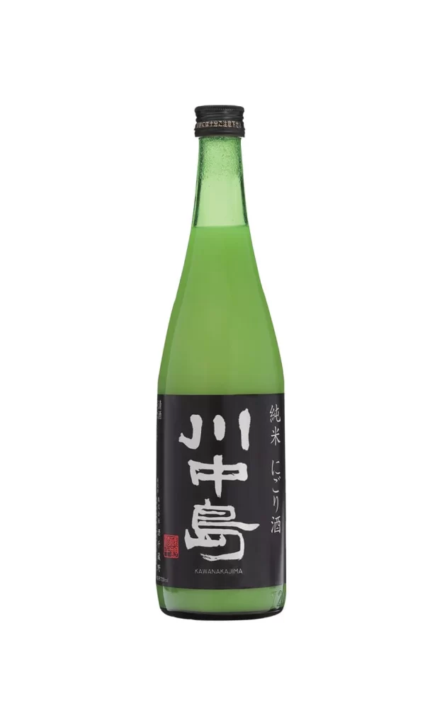 Kawanakajima Junmai Nigori Cloudy Sake 720ml Packaging