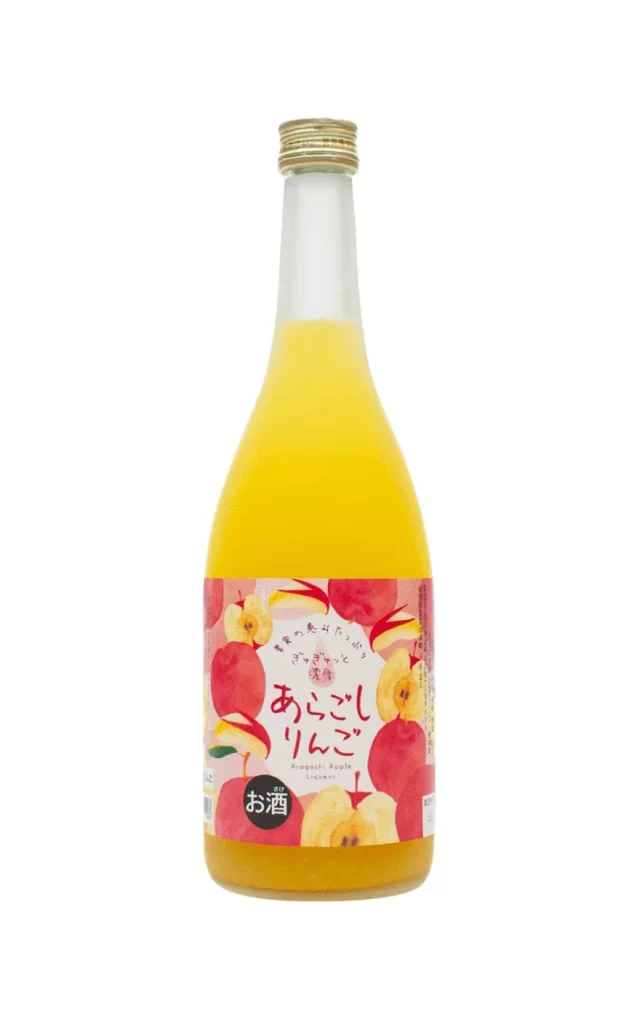 Kikusui Aragoshi Ringo APPLE Liqueur 720ml Packaging