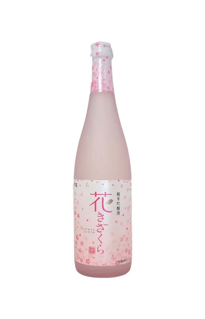 Kizakura Hana Kizakura Junmai Ginjo Sake 720ml Packaging