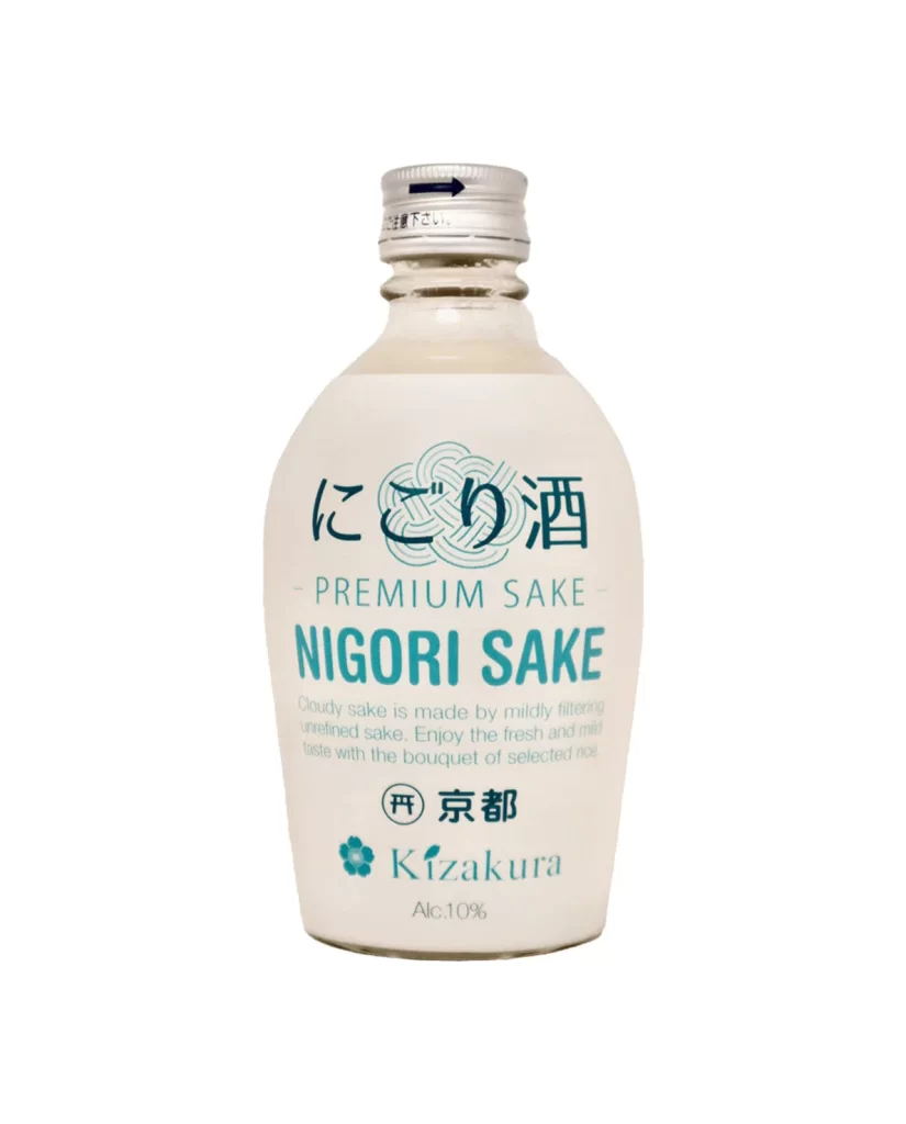 Kizakura Nigori Sake 300ml Packaging