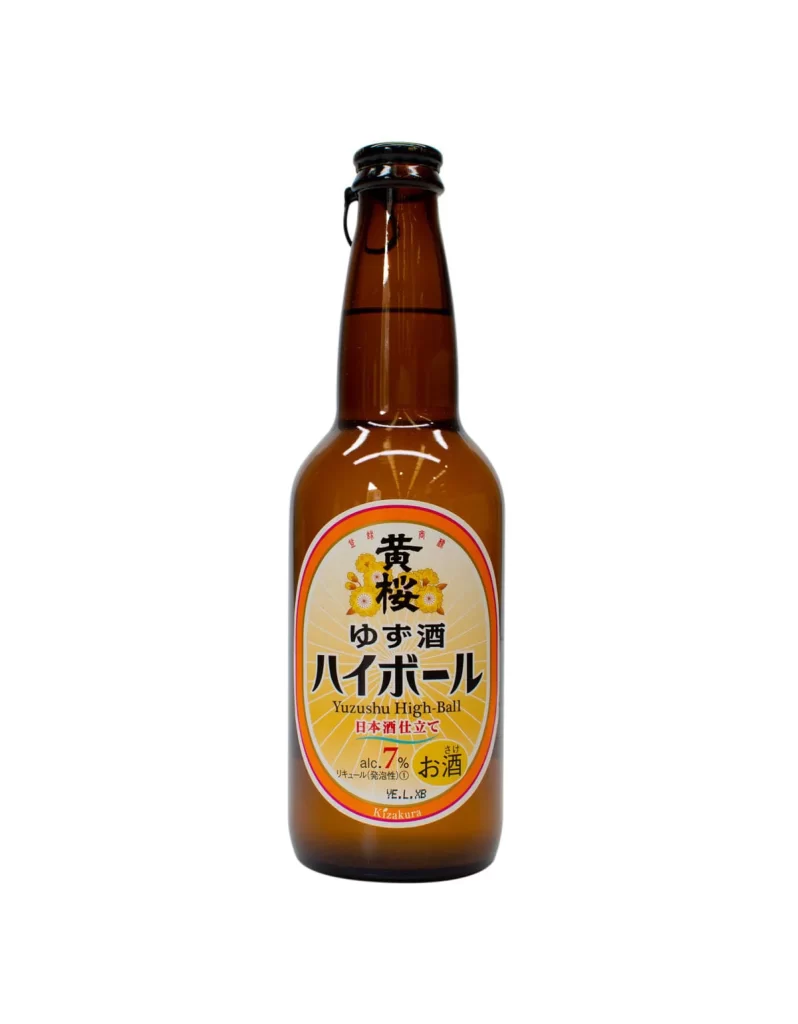 Kizakura Yuzu High Ball 330ml Packaging