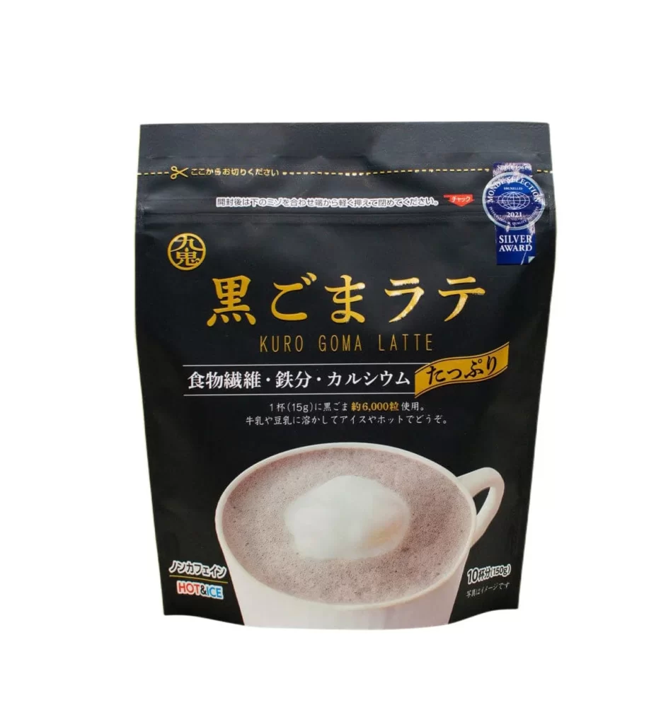 Kuki Black Sesame Latte 150g