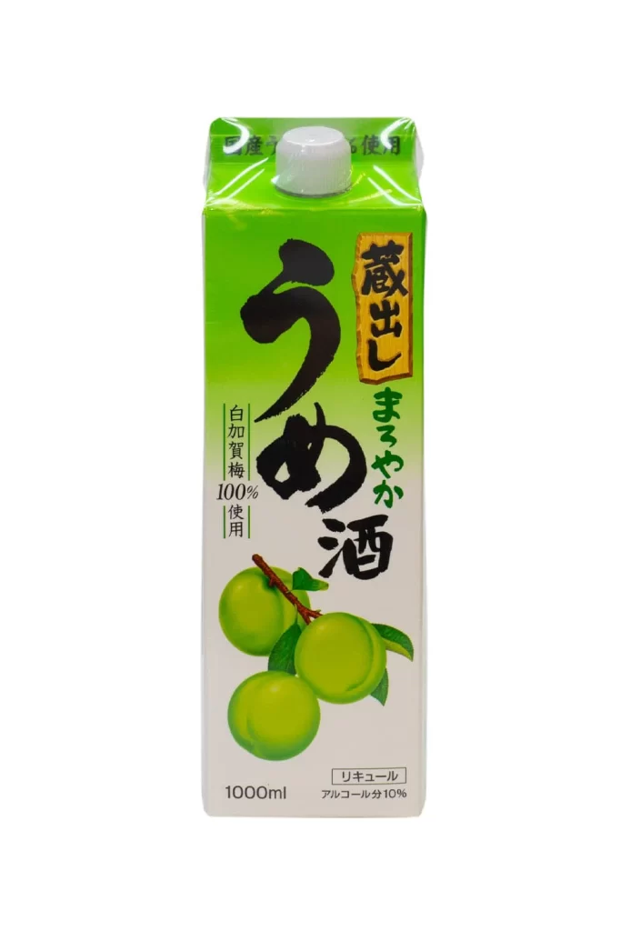 Kuradashi Mellow Ume Liqueur 1L Packaging