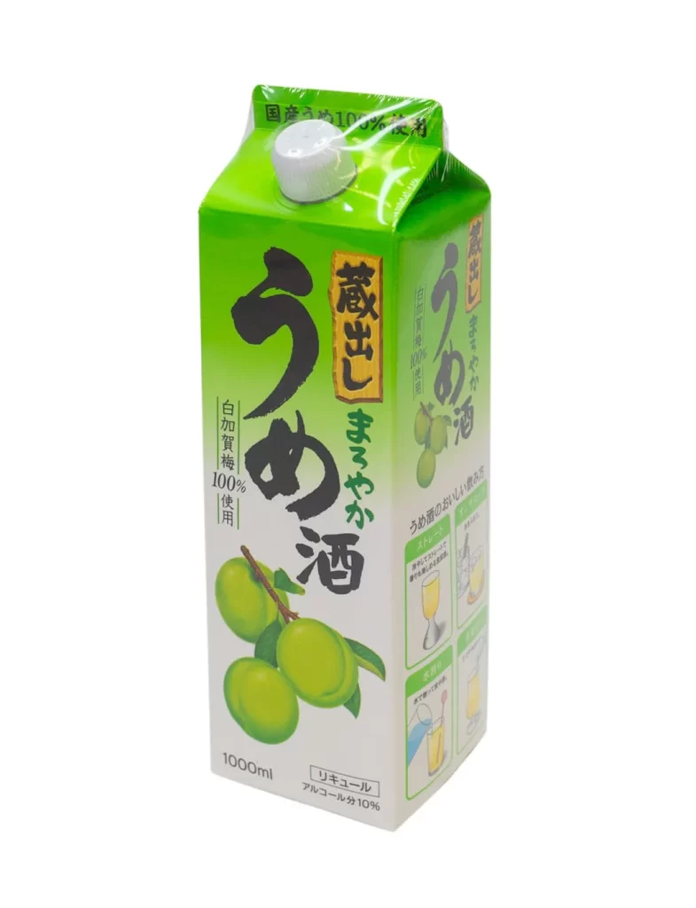 Kuradashi Mellow Ume Liqueur 1L Packaging