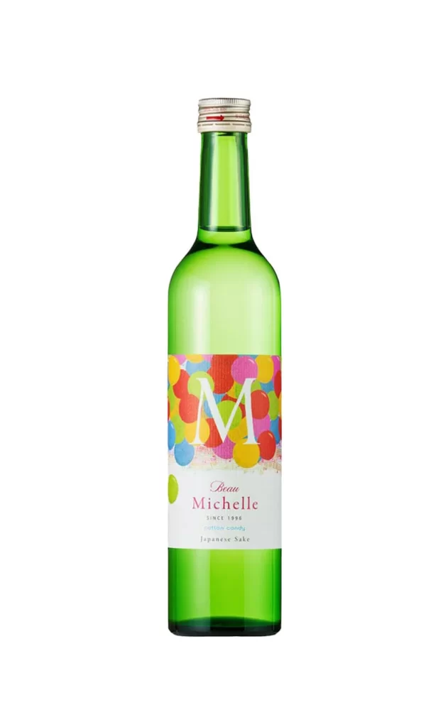 Limited Beau Michelle Cotton Candy Junmai Nama Genshu 500ml Packaging