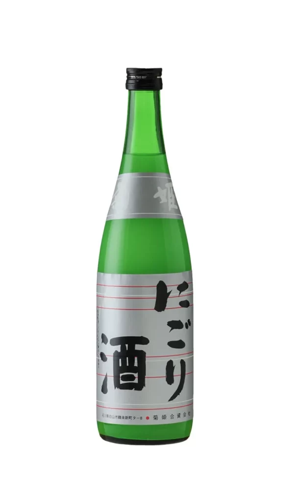 Limited Kikuhime Junmai Nigori 720ml Packaging