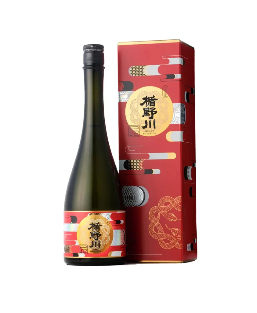 Limited Tatenokawa Junmai Daiginjo Heavy Rotation 720ml Packaging