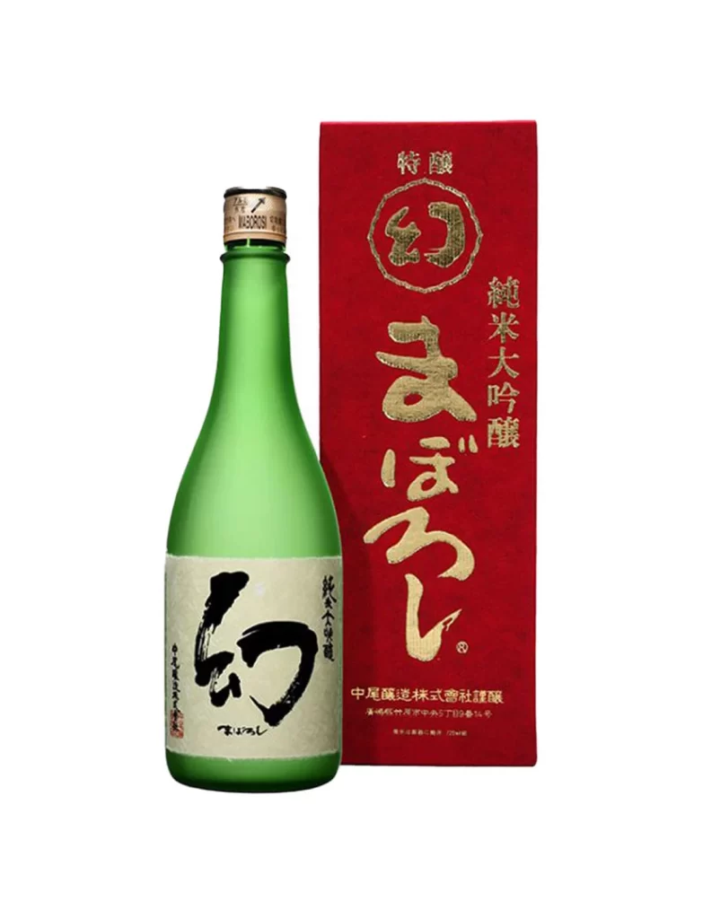 Maboroshi Junmai Daiginjo Red Box 720ml Packaging