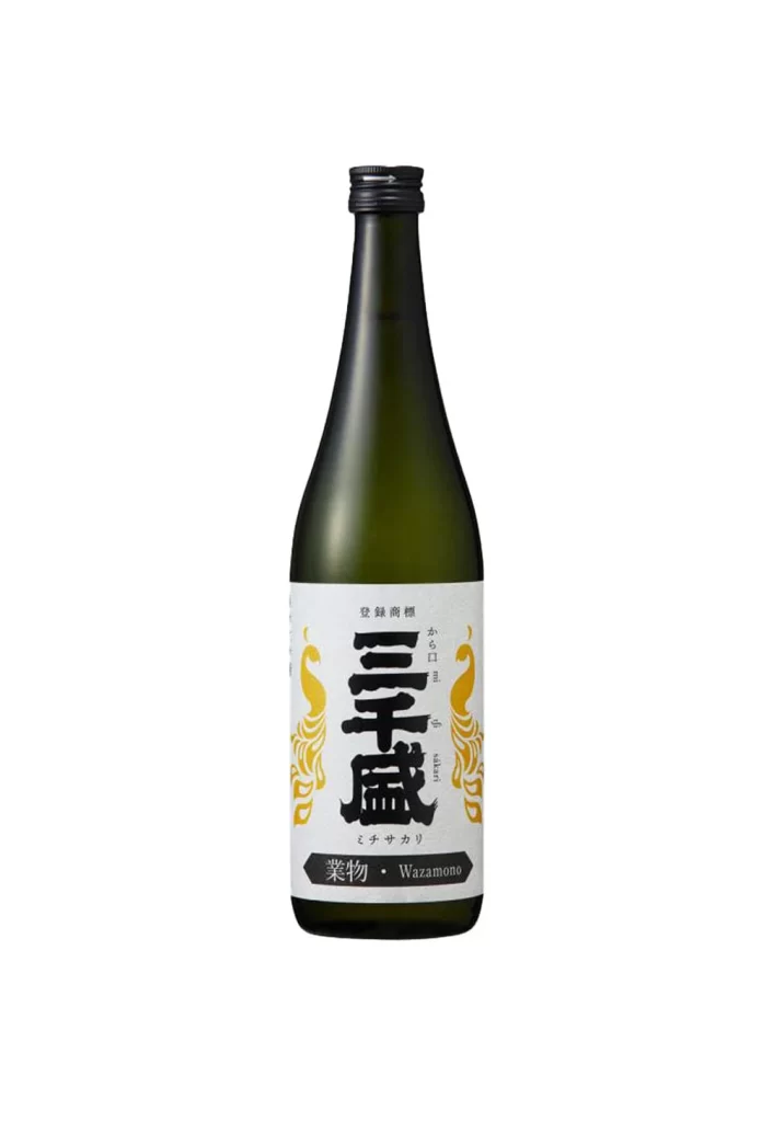 Michisakari Super Dry Junmai Daiginjo 720ml Packaging