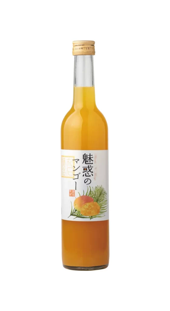 Miwakuno Mango Fruits Sake 500ml Packaging